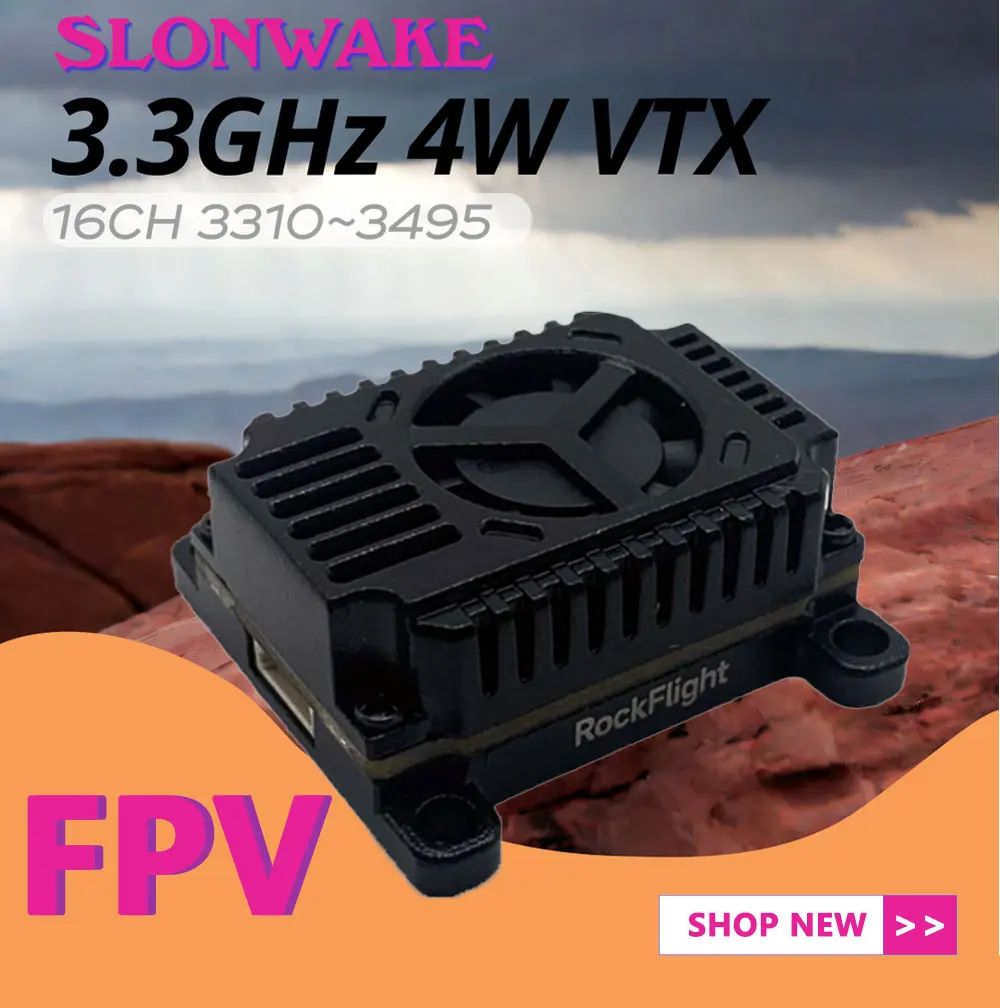 جهاز إرسال فيديو SLONWAKE FPV  - مراجعة Drone Transmitter وسعره