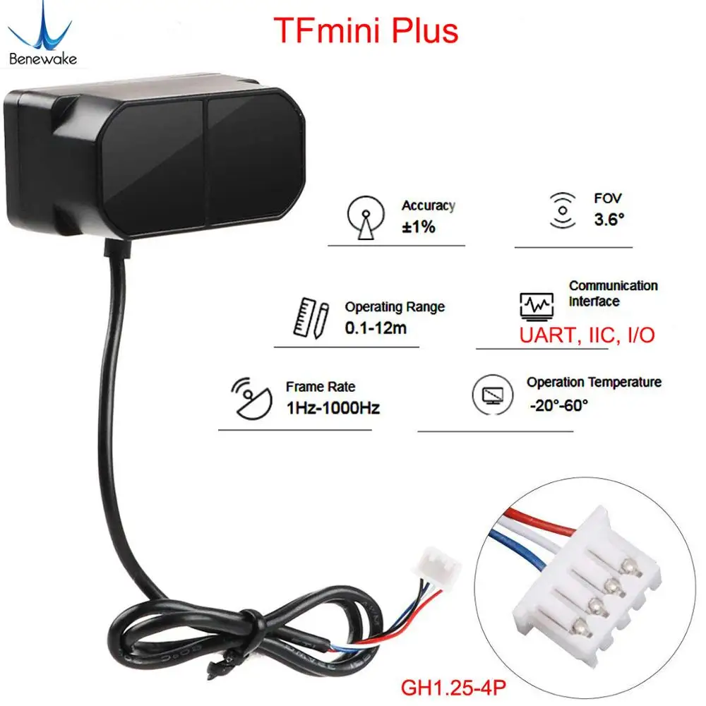 2 قطعة TFmini زائد ليدار المدى - مراجعة Drone Power Distribution Board وسعره