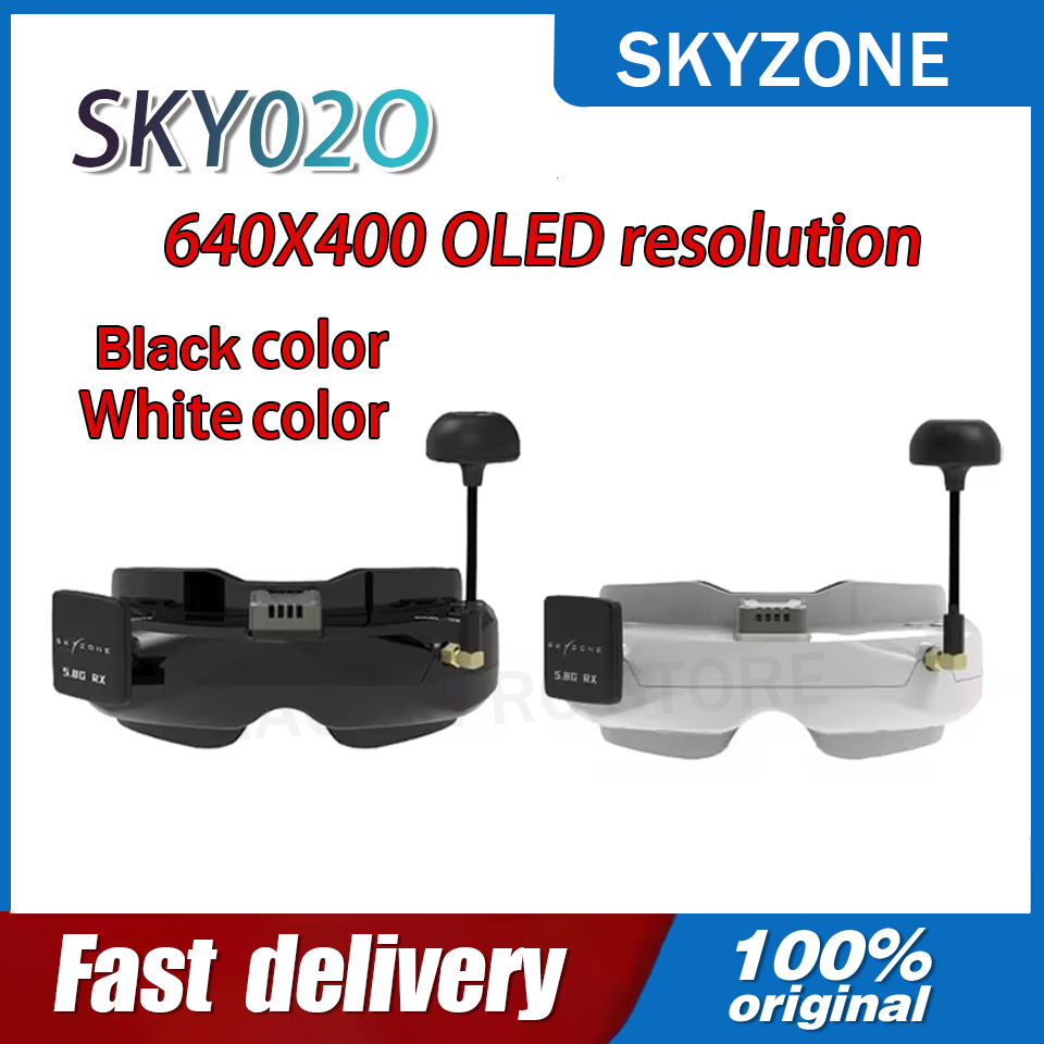 نظارة FPV من SKYZONE طراز SKY0 - مراجعة Drone Battery وسعره