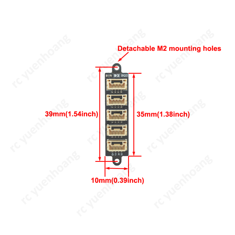 لوحة تقسيم CAN Bus بـ 5 منافذ  - مراجعة Drone Power Distribution Board وسعره