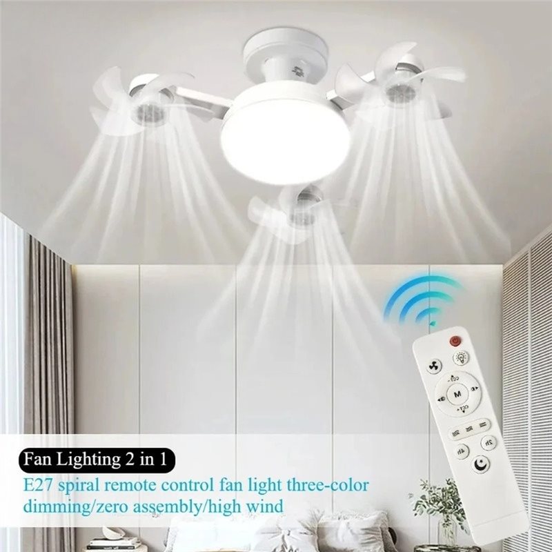 مروحة سقف YANA35R بتصميم طائرة - مراجعة Drone Led Light وسعره