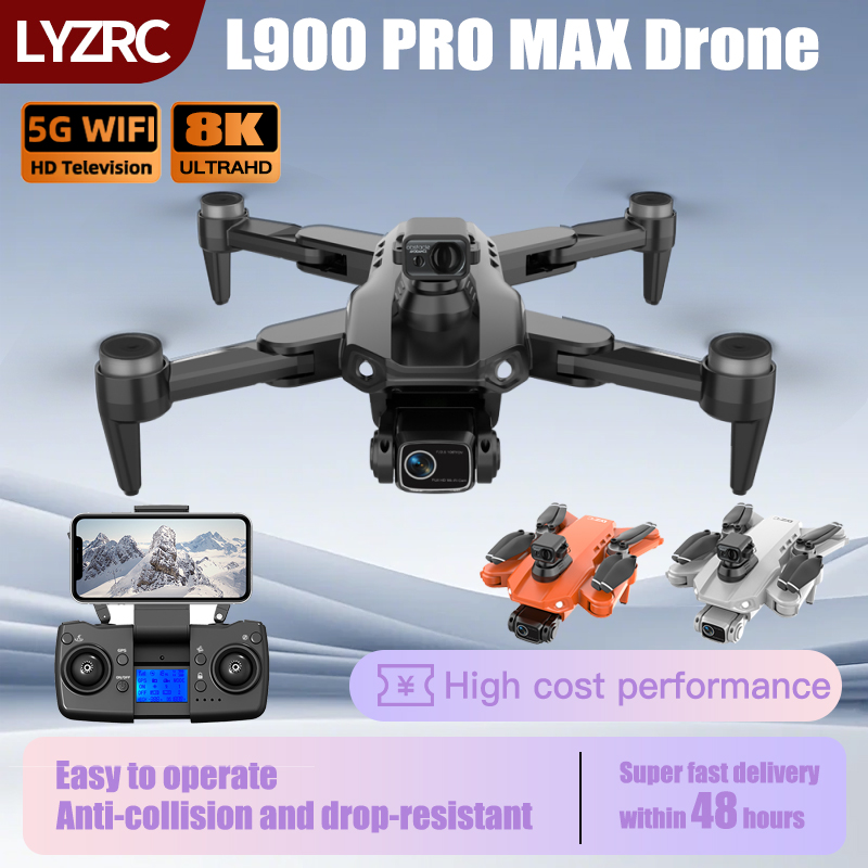 LYZRC L900 PRO MAX تجنب العوائ - مراجعة Drone Gps Mount وسعره