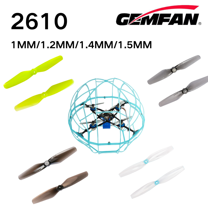 2610 الدعائم Gemfan 2.6 بوصة 2 - مراجعة Drone Esc وسعره