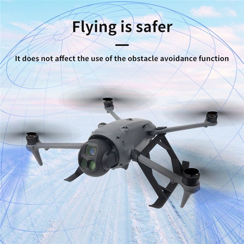 A01E-معدات الهبوط لطائرة DJI 4 - مراجعة Drone Landing Gear وسعره